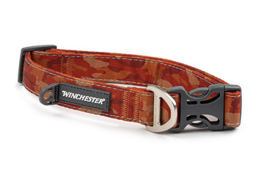 Designer Dog Collar - Winchester - Red Camo