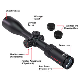 Winchester Supreme 1-4x24mm Rifle Scope