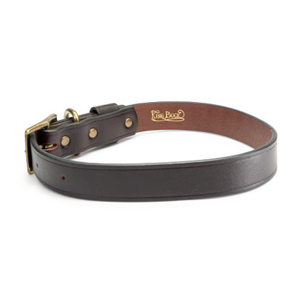 Buy King Buck's Premium Leather Collar for Hunting Dogs