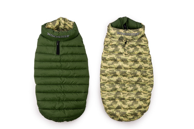 Premium Reversible Puffy-Vest - Winchester - camo green top