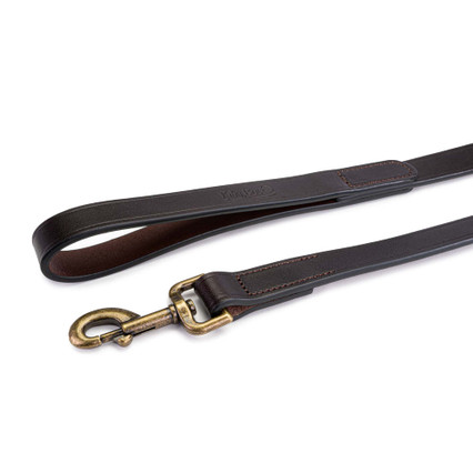 Premium Leather Leash 6-Foot - King Buck buckle and handle
