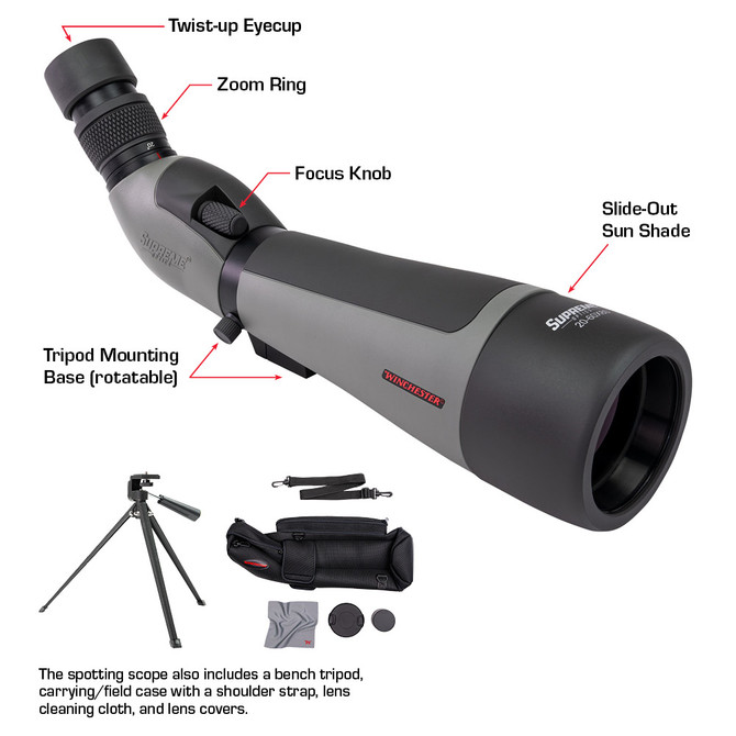 Winchester Supreme W20-60x65mm Spotting Scope