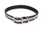 Waterproof Soft-Touch Reflective Dog Collar w/D-Ring - King Buck - Black