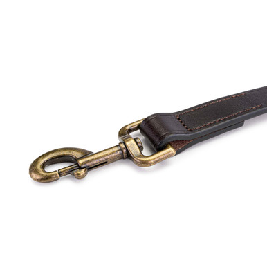 King Buck King Buck Premium Leather Leash, Leather, 6 foot, KB-LTRLSH-LTR-6-1 - $57.99 at Winchester Pet