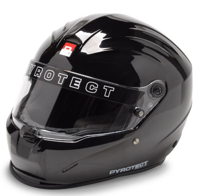 Pyrotect Prosport Full Face Racing Helmet Gloss Black