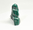 2.36" POLISHED MALACHITE FLAME Carving Self Standing Congo B220