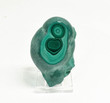 2.75" POLISHED MALACHITE BULLSEYE Eye Shilu Mine, China B291