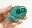 2.75" POLISHED MALACHITE BULLSEYE Eye Shilu Mine, China B291