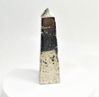 6.69" Polished PYRITE OBELISK TOWER Huanzala mine, Peru T399