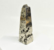 6.10" Polished PYRITE OBELISK TOWER Huanzala mine, Peru T404