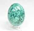 3.30" POLISHED MALACHITE EGG With Stand Congo E659