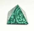 2.75" POLISHED MALACHITE PYRAMID - Congo - CM83