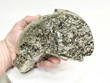 7.08" Polished PYRITE DOLPHIN CARVING Huanzala mine, Peru T498