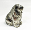 2.87" Polished PYRITE DOG Animal Carving Huanzala mine, Peru T501