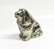 2.87" Polished PYRITE DOG Animal Carving Huanzala mine, Peru T501