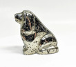 2.87" Polished PYRITE DOG Animal Carving Huanzala mine, Peru T501