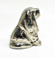 2.95" Polished PYRITE DOG Animal Carving Huanzala mine, Peru T503