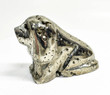 3.18" Polished PYRITE DOG Animal Carving Huanzala mine, Peru T502