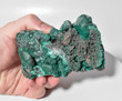 4.25" Shiny BOTRYOIDAL MALACHITE Mindingi Mine, Congo Q756