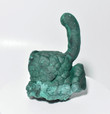5.78" MALACHITE STALACTITE Mindingi Mine, Congo Q740