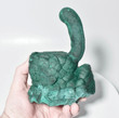 5.78" MALACHITE STALACTITE Mindingi Mine, Congo Q740