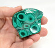 2.55" POLISHED BULLSEYE MALACHITE Congo B299