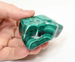 2.55" POLISHED BULLSEYE MALACHITE Congo B299