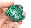 2.55" POLISHED BULLSEYE MALACHITE Congo B299