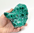 4.76" POLISHED BULLSEYE MALACHITE Congo B310
