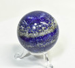 1.96" POLISHED LAPIS LAZULI Sphere With Stand Afghanistan S368
