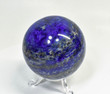 2.67" POLISHED LAPIS LAZULI Sphere With Stand Afghanistan S370