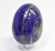 3.77" POLISHED LAPIS LAZULI Egg With Stand Afghanistan S365