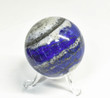 2.08" POLISHED LAPIS LAZULI Sphere With Stand Afghanistan S375