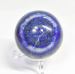 2.12" POLISHED LAPIS LAZULI Sphere With Stand Afghanistan S382