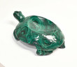 5.19" Polished MALACHITE TURTLE BOWL Carving Congo CM111