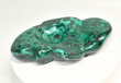 7.55" Polished MALACHITE BOWL Carving Congo CM102