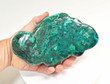 7.55" Polished MALACHITE BOWL Carving Congo CM102