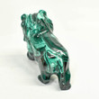 3.46" Beautiful POLISHED MALACHITE LION Animal Carving - Congo CM123