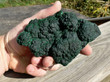 4.88" BotryoidalFibrous MALACHITE Mindingi Mine, Congo Q427
