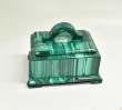 3.70" Polished MALACHITE JEWELRY BOX - Congo CM133