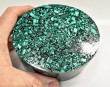 4.25" Polished MALACHITE JEWELRY BOX - Congo CM149