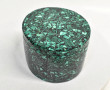 3.93" Polished MALACHITE JEWELRY BOX - Congo CM148