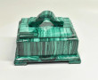 3.66" Polished MALACHITE JEWELRY BOX - Congo CM139