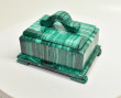 3.66" Polished MALACHITE JEWELRY BOX - Congo CM139