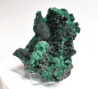 4.37" Chatoyant Fibrous MALACHITE STALACTITE Mindingi Mine, Congo Q806