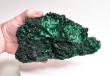 5.51" Chatoyant Fibrous MALACHITE Mindingi Mine, Congo Q807