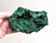 5.39" Chatoyant Fibrous MALACHITE Mindingi Mine, Congo Q808