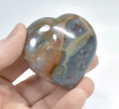 2.32" POLISHED OCEAN JASPER Heart Madagascar T631