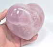 4.80" POLISHED ROSE QUARTZ Heart Madagascar T624