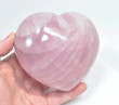 4.80" POLISHED ROSE QUARTZ Heart Madagascar T624